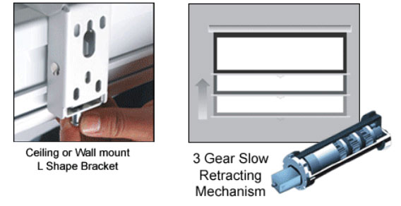 Grandview Manual Pull Down Screen