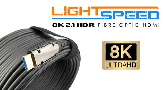 Lightspeed 8K HDMI Cables