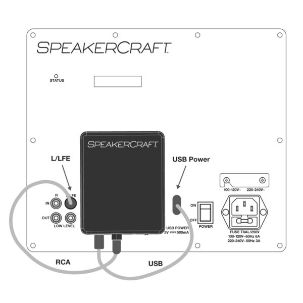 Speakercraft wireless subwoofer kit