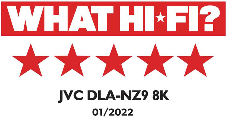 JVC What Hi-Fi 5 star Review on the NZ9