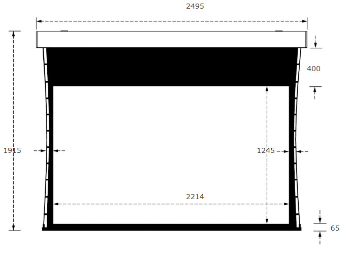 Grandview ALR Tab Tensioned Screen