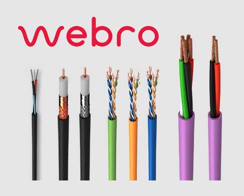 Webro Speker and Cat6 cables