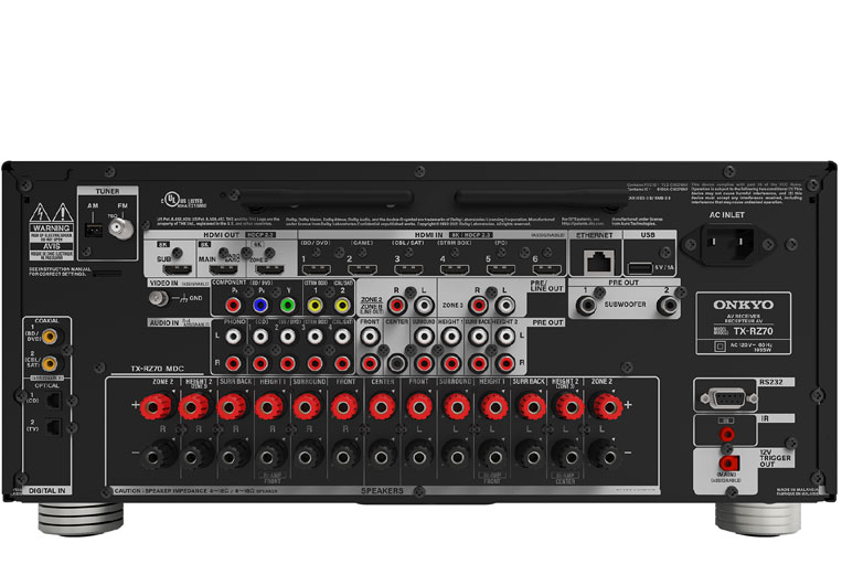 Onkyo RZ-70 AV Receiver