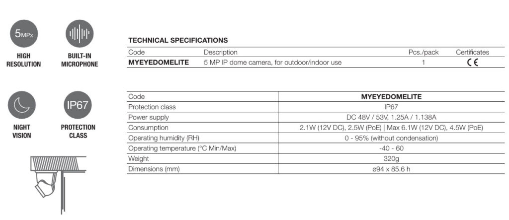 Yubii MyEye Dome Lite