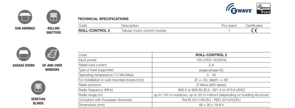 Yubii Roll Control 2