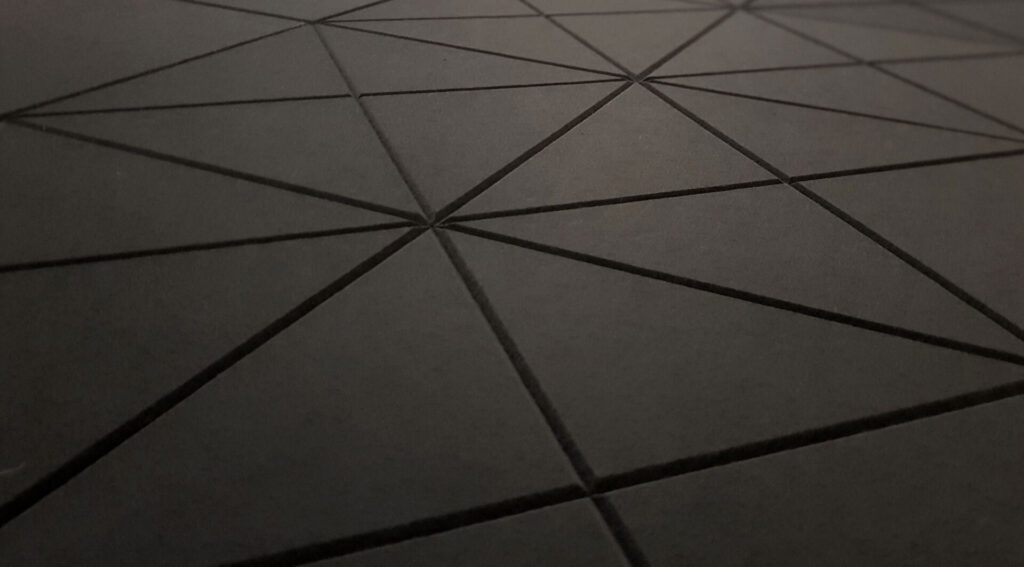 Acoustic PET Tiles in Black