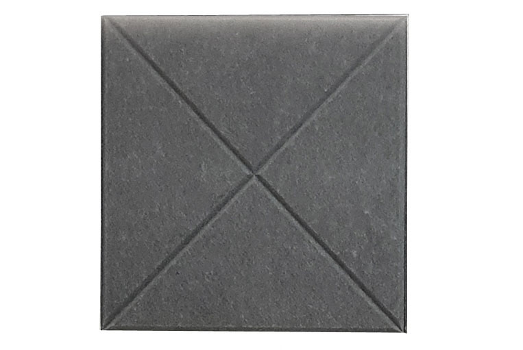 Acoustic PET tile 400 x 400mm in Grey